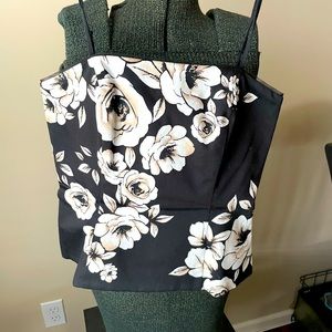 WHBM Bustier flower design